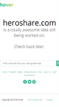 Mobile Screenshot of heroshare.com